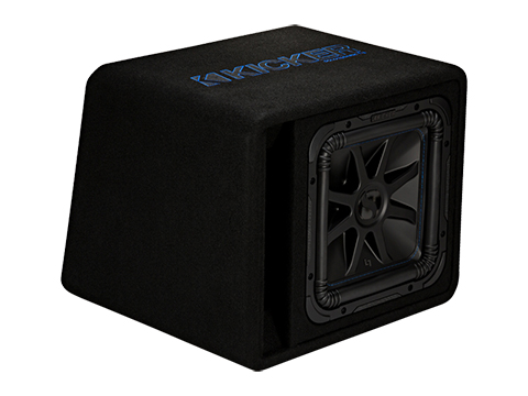 Kicker Solo-Baric Single 12" Ported Subwoofer Enclosure