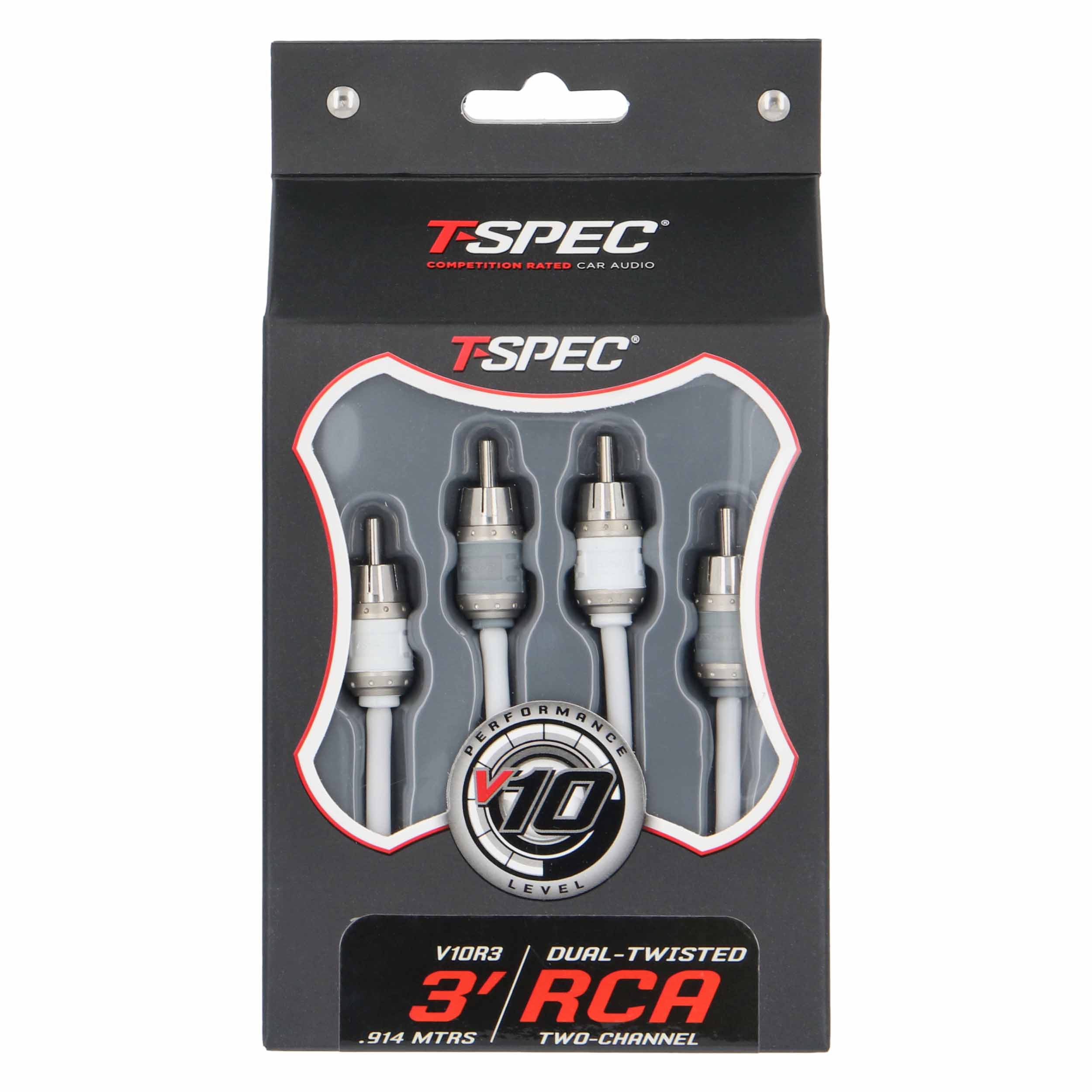 Stereo RCA Audio Cable 10 2-Channel RCA Cable | 3 ft