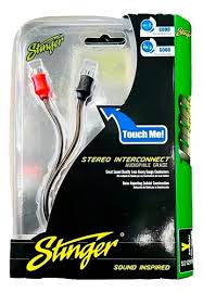 Stinger SI12YF Stereo Interconnect Audio Cable