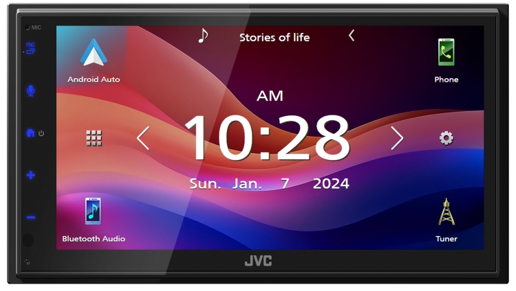 JVC Touchscreen Car Stereo JVC KW-M690BW Digital multimedia receiver (does not play discs)