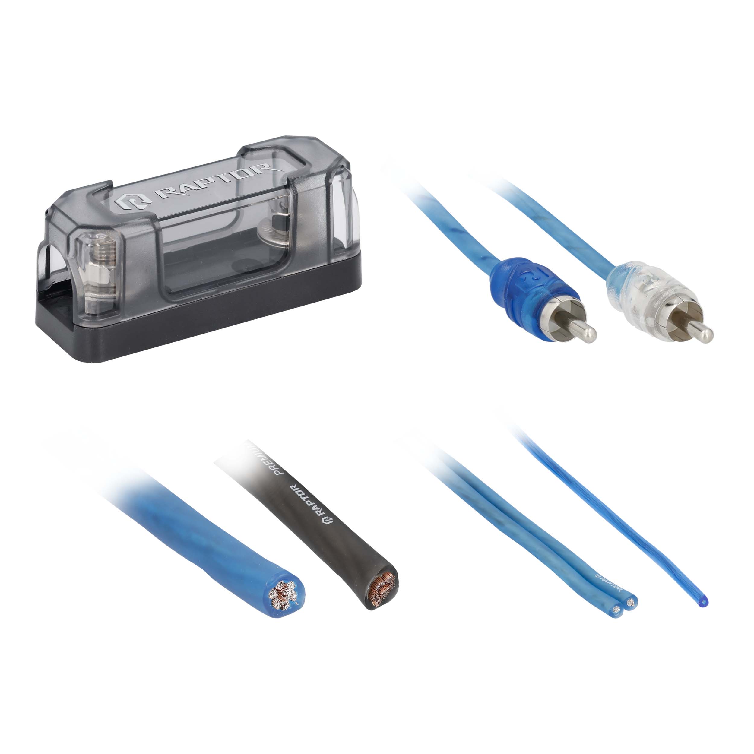 Raptor 4 Amp Kit with RCA
