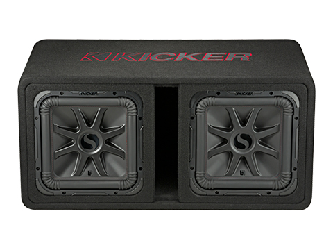 Kicker Dual 12" Ported Subwoofer Enclosure