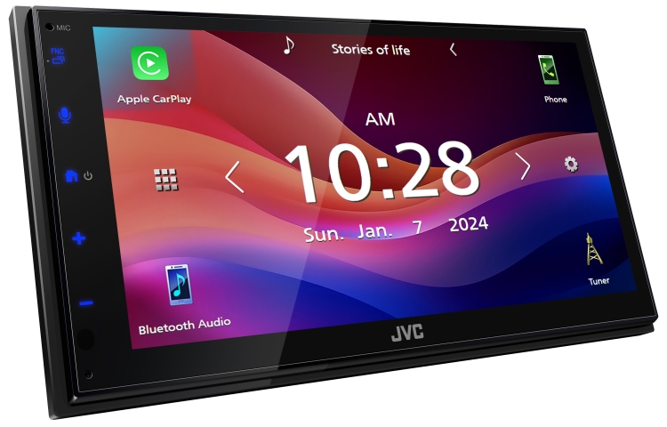 JVC Touchscreen Car Stereo JVC KW-M690BW Digital multimedia receiver (does not play discs)
