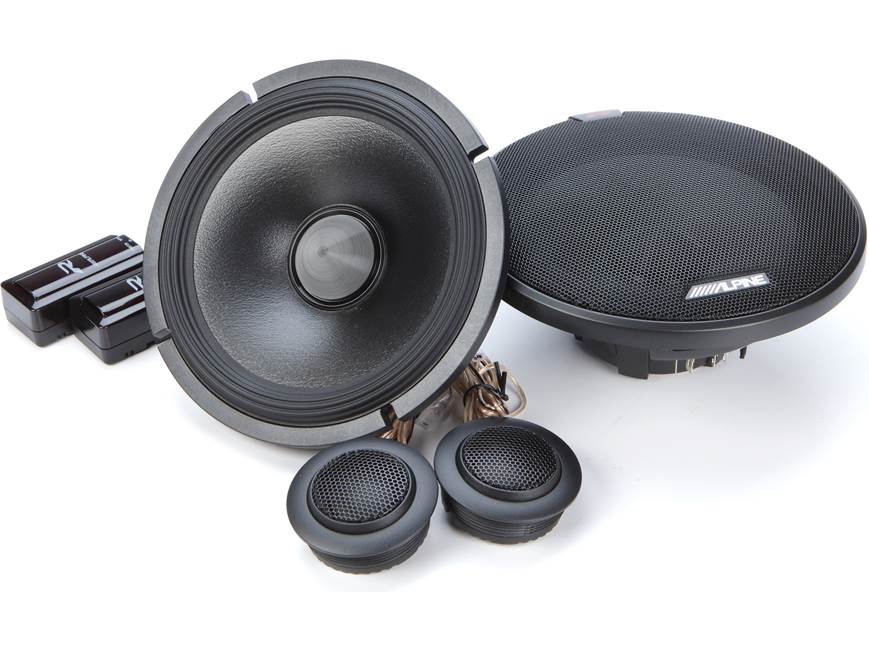 Alpine R-S65C.2 R-Series 6-1/2" component speaker system