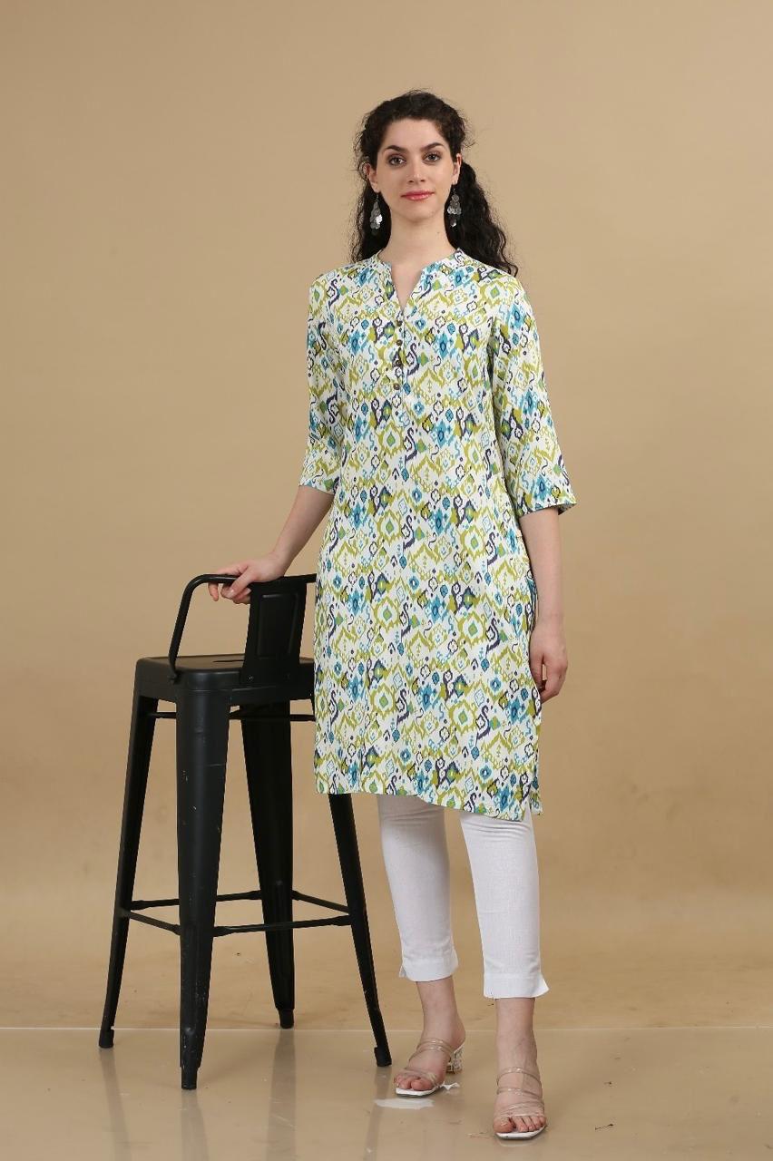 Printed Cotton Kurti
