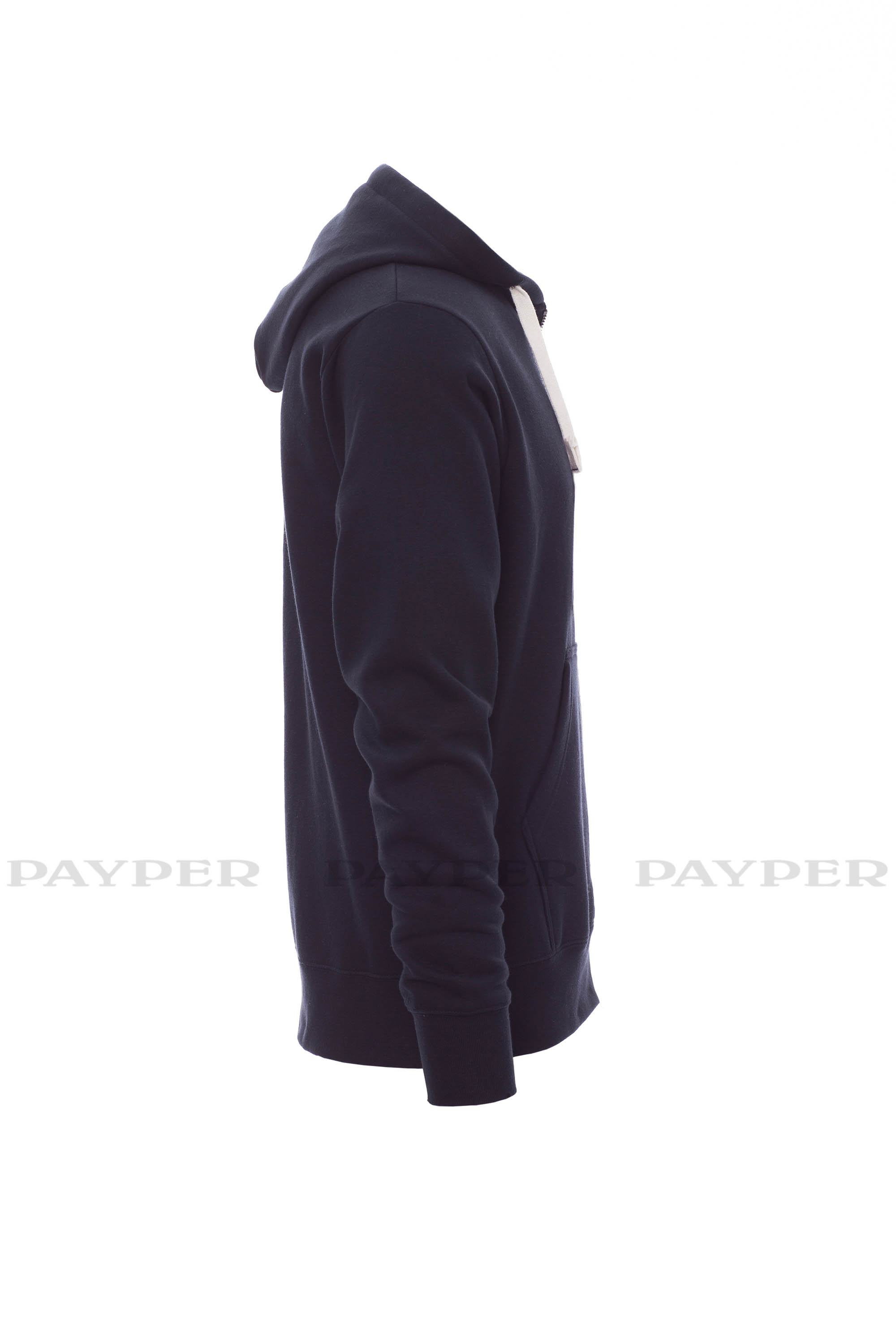 Black Zip-Up Hoodie