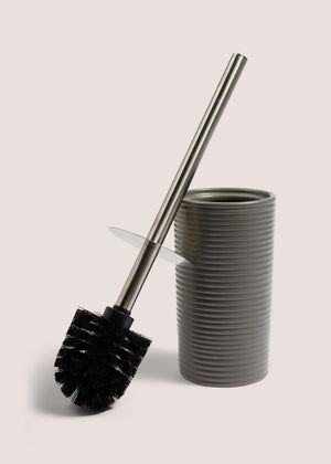 Toilet brush with holder