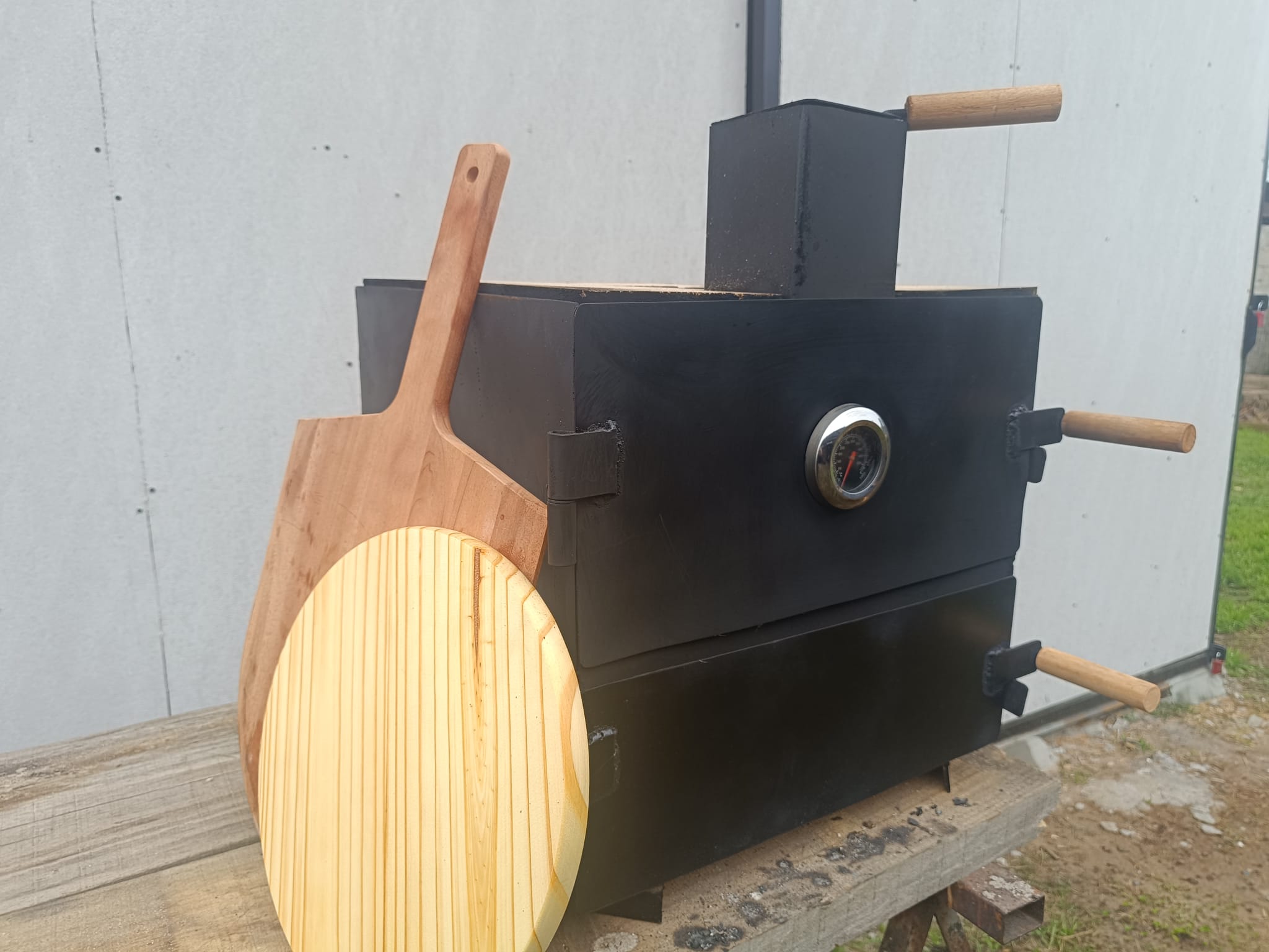 Horno de leña artesanal