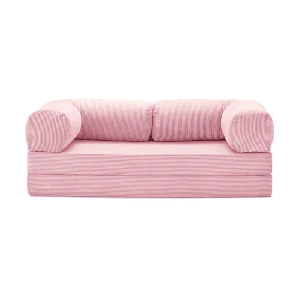 Modern Pink Modular Sofa Bed