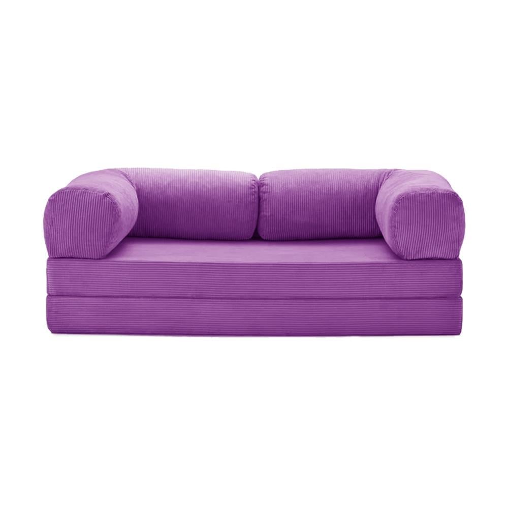 Purple Corduroy Sofa