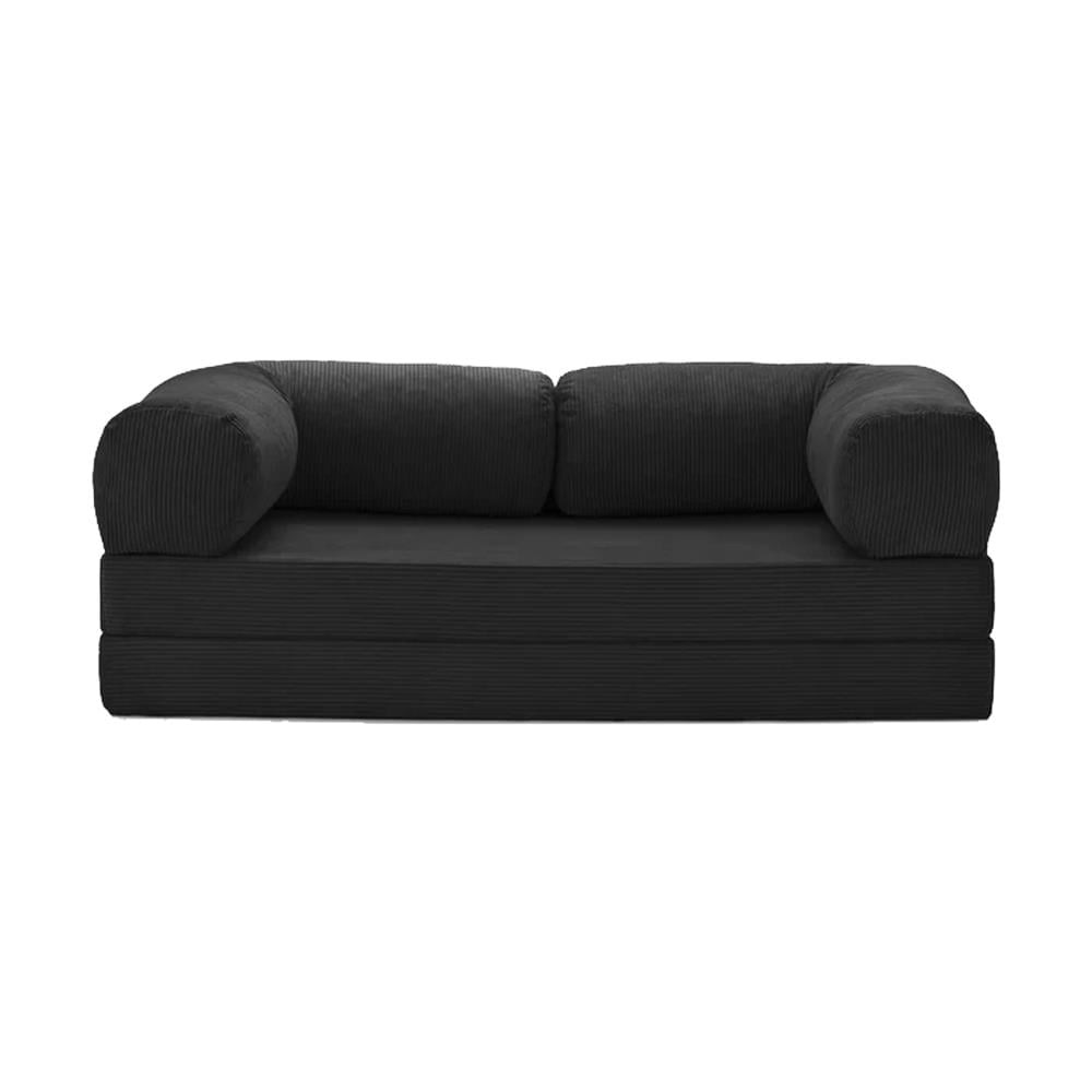 Convertible Black Sofa Bed