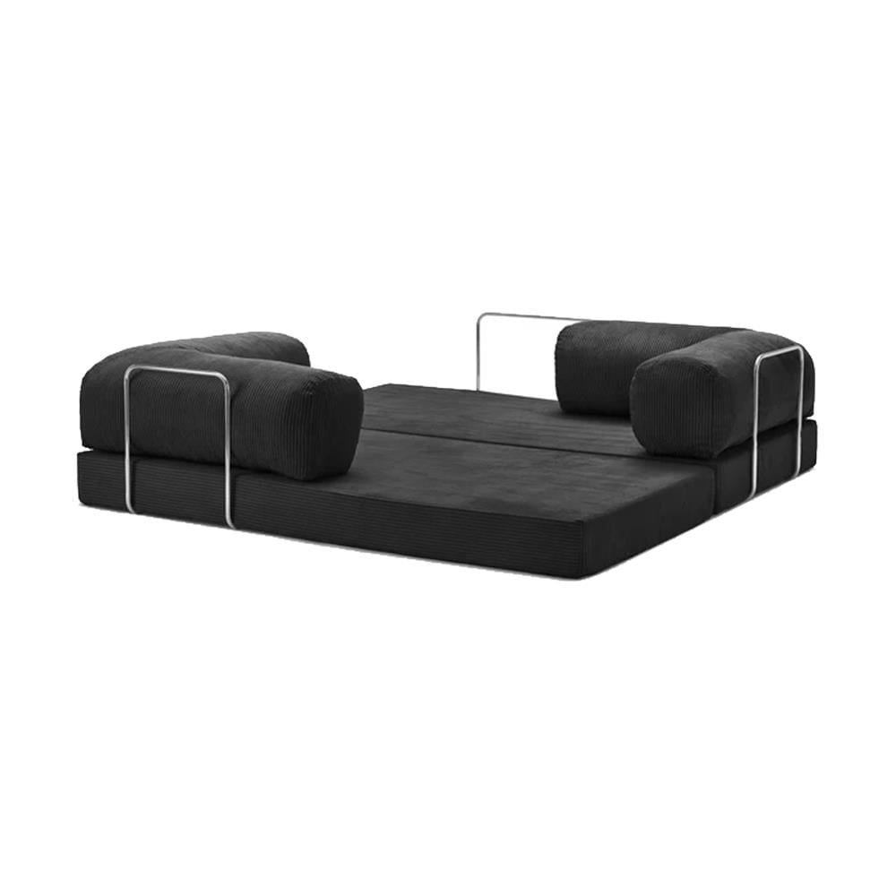 Convertible Black Sofa Bed