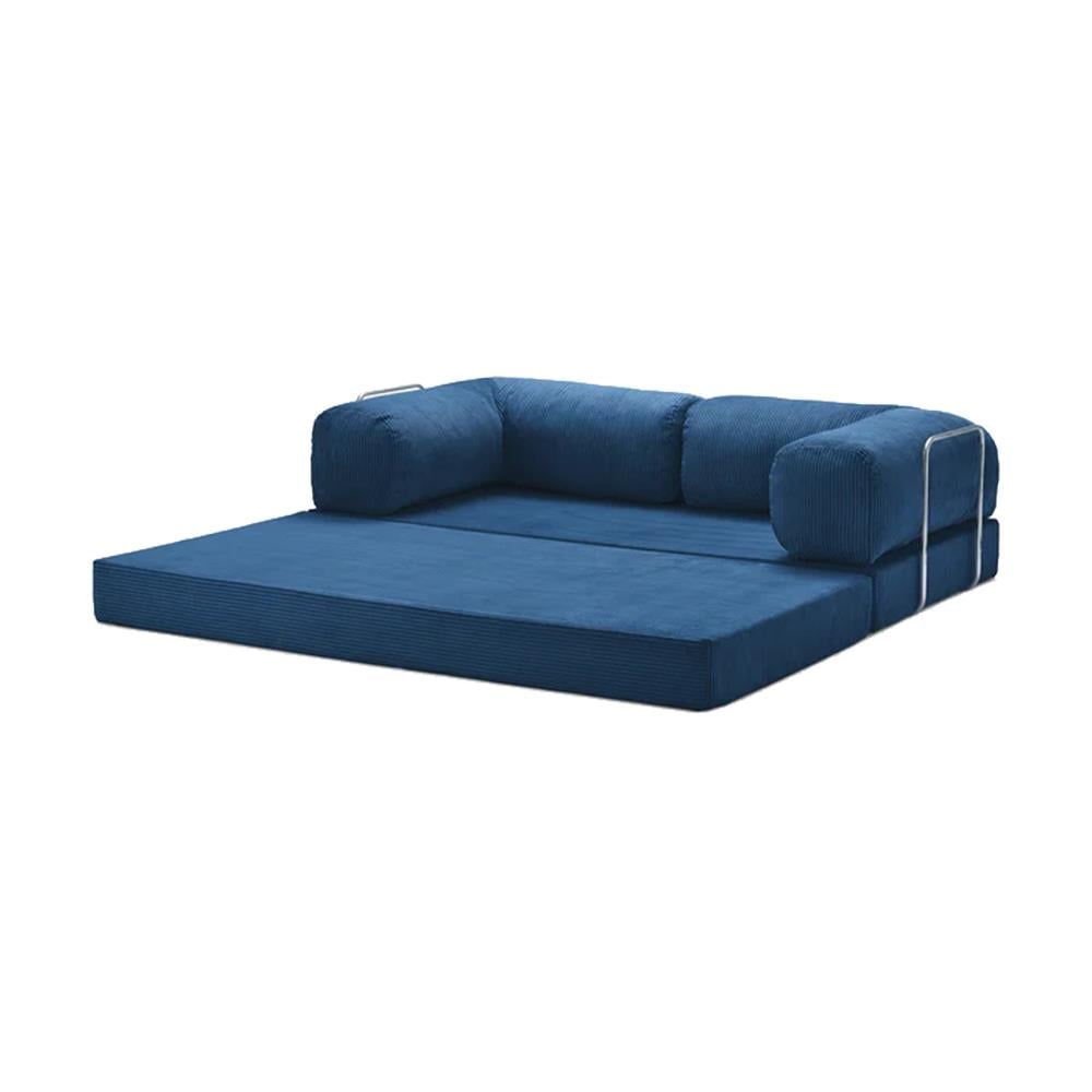 Blue Corduroy Sofa