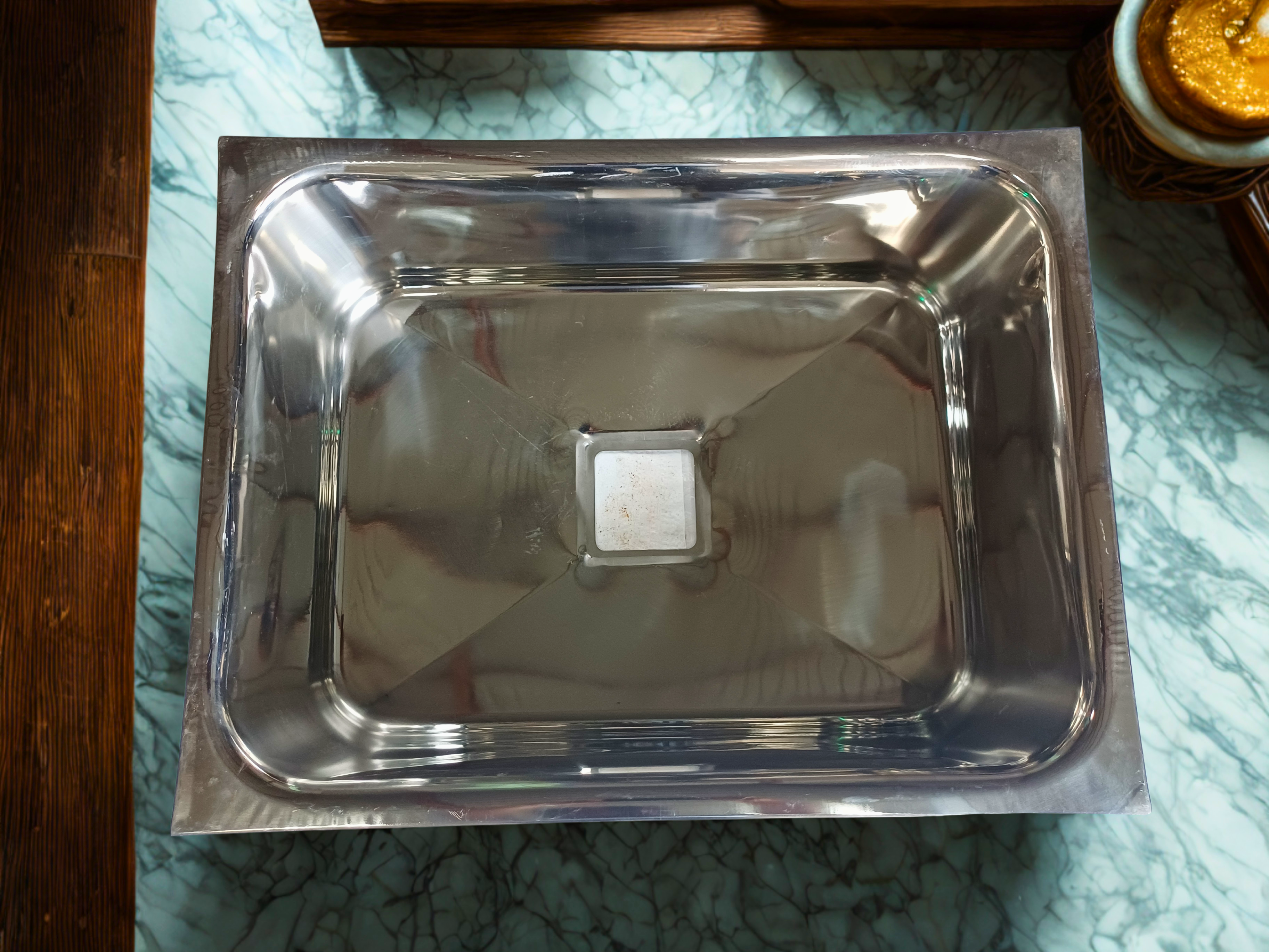 Stainless Steel Rectangular Sink ( 37 x 18 x 8 )