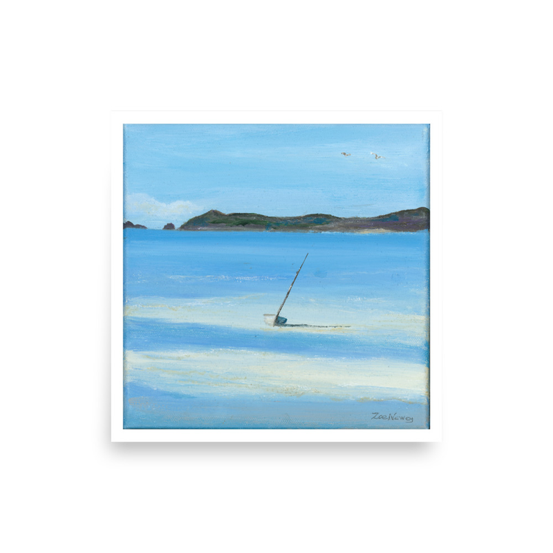 'Boat On The Water' Print