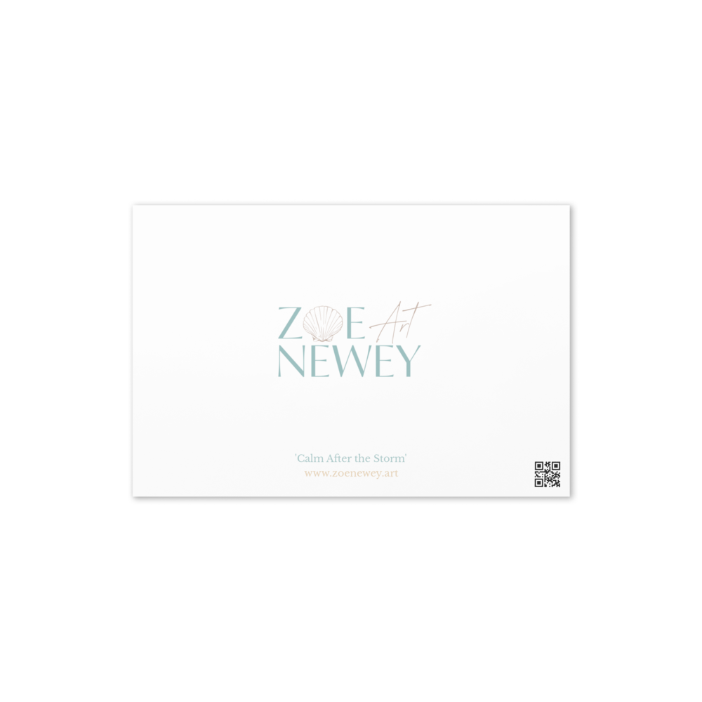 'Calm After the Storm' Greeting Card