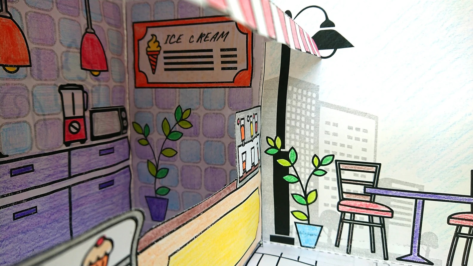 Mini Café de Papel 3D – Kit para Imprimir e Montar