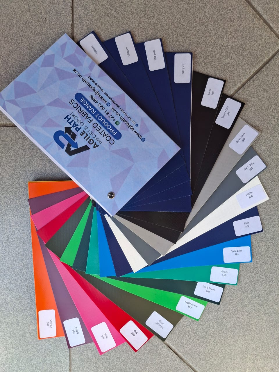 RAL Coated Panels Color Sample Book