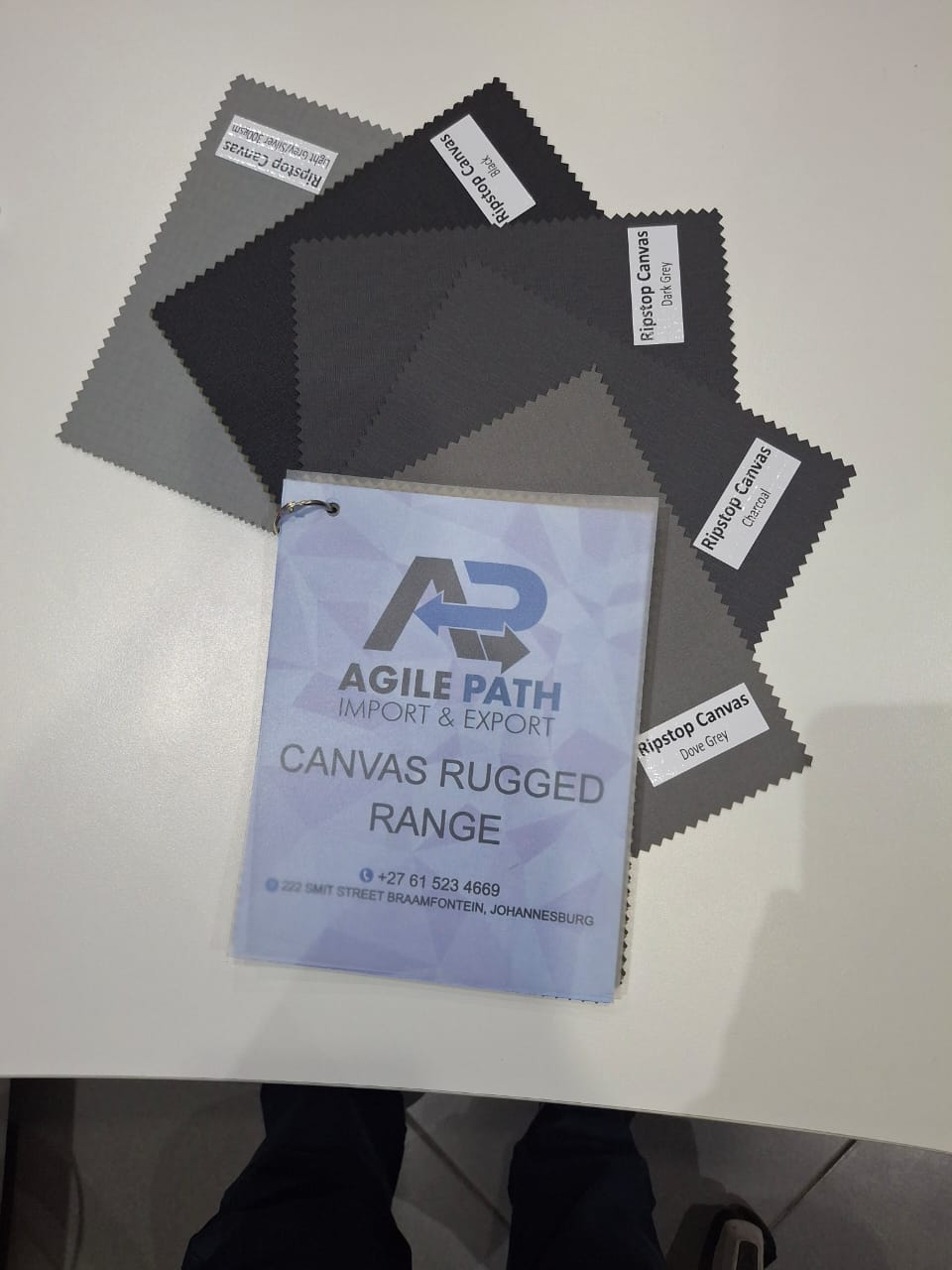 Canvas Rugged Range Swatch Book