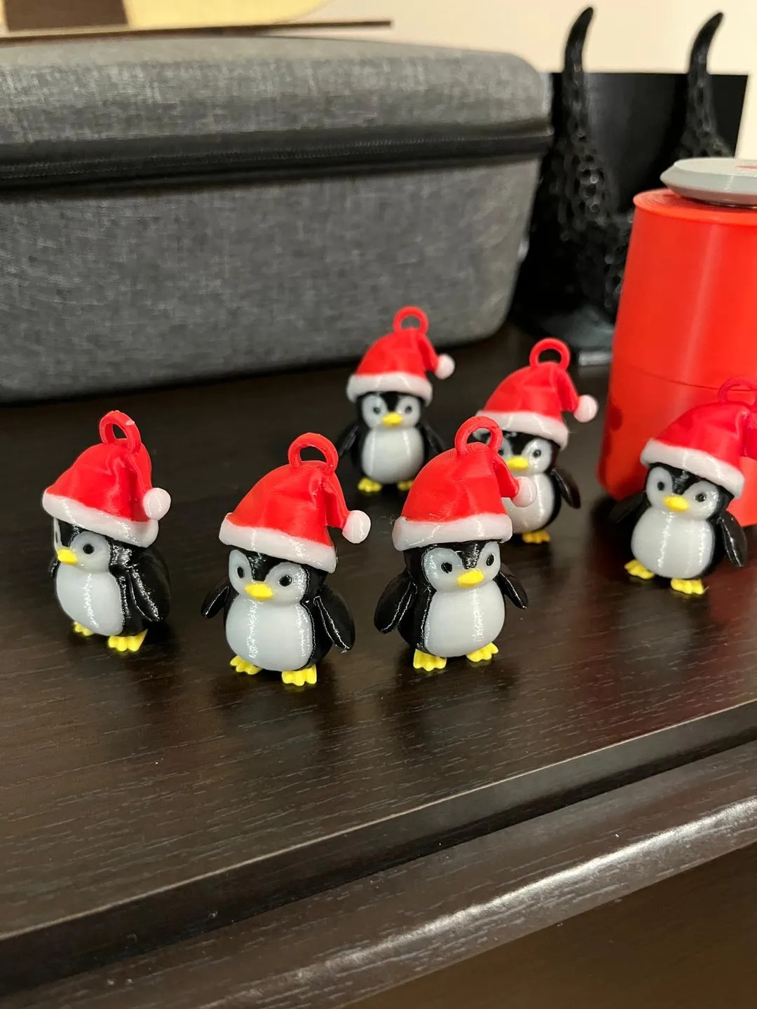 Pinguim para árvore de natal