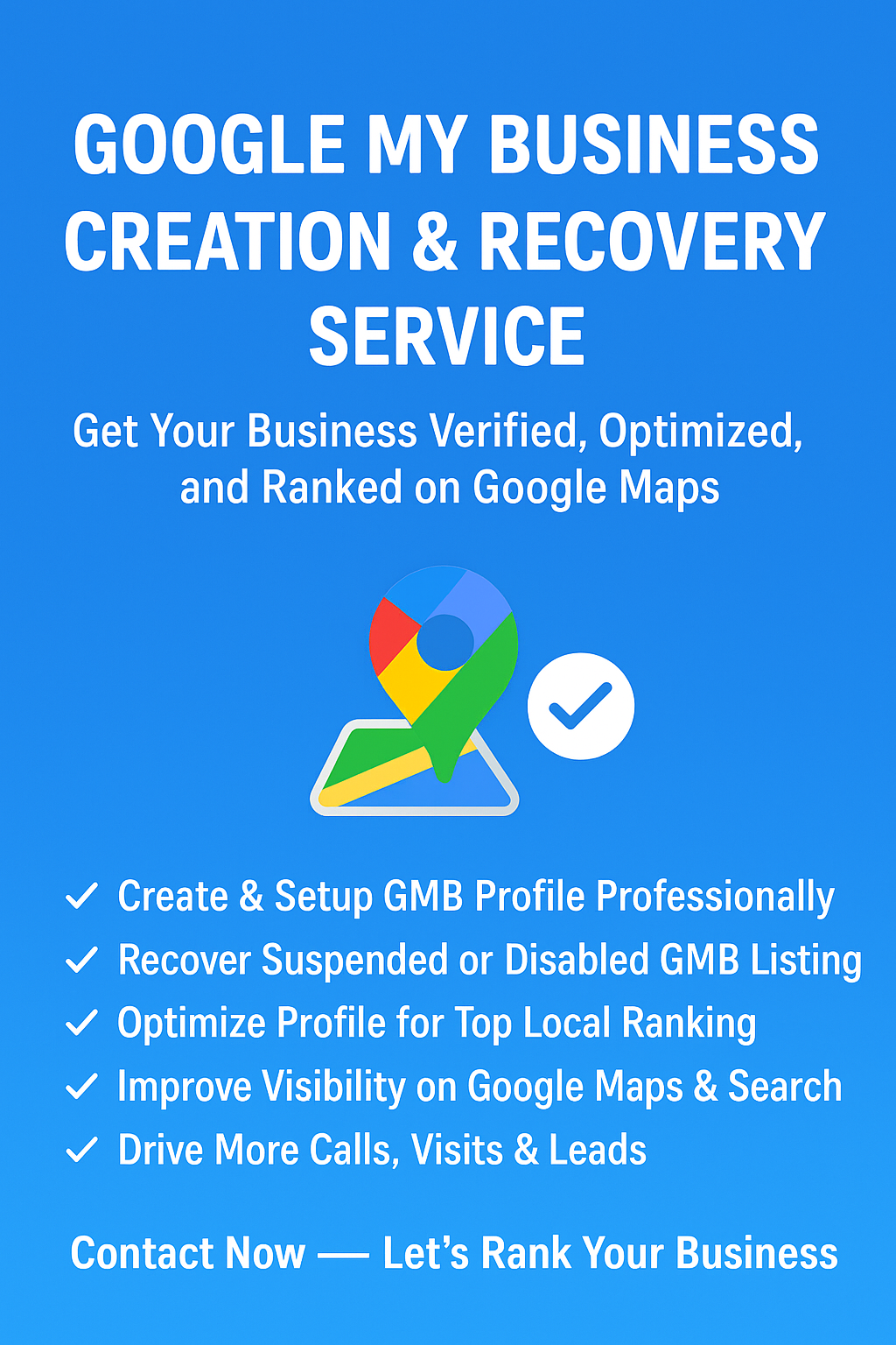 Google My Business Creation & Optimization Expert