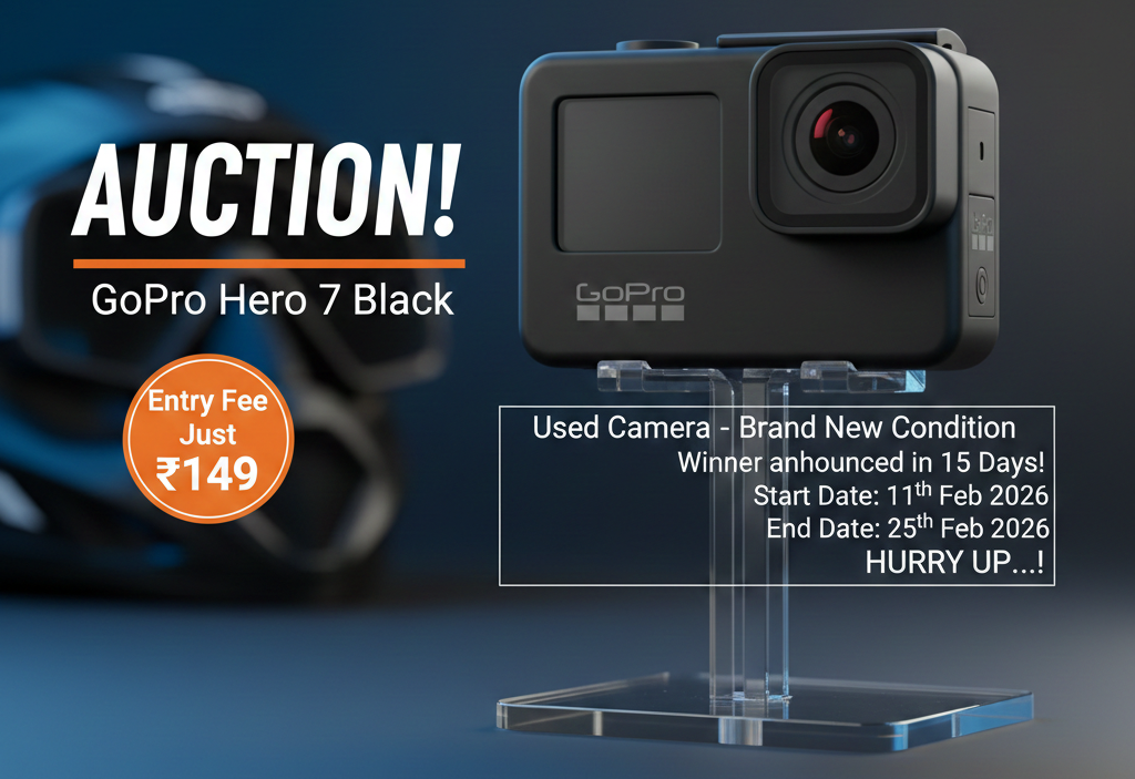 📸 Win a GoPro Hero 7 Black – Pristine Condition!