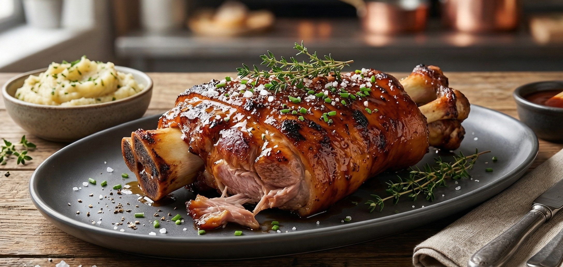 Codillo de Cerdo con Maple - 2 Piezas (Aprox 1000g)