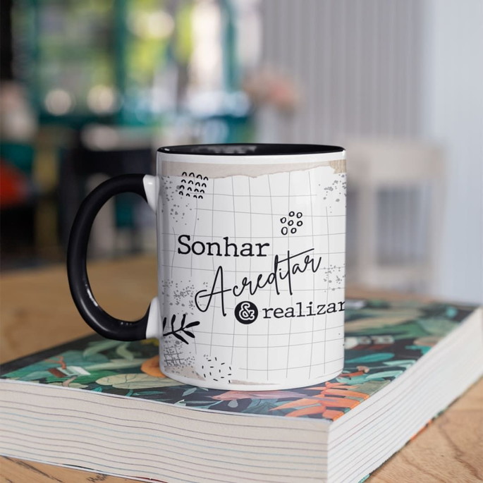 Caneca de Porcelana 