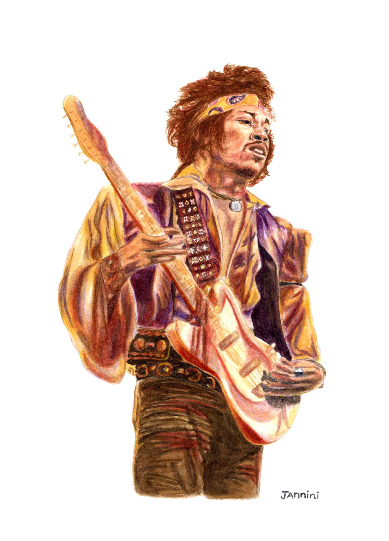 Jimi Hendrix Guitar Legend