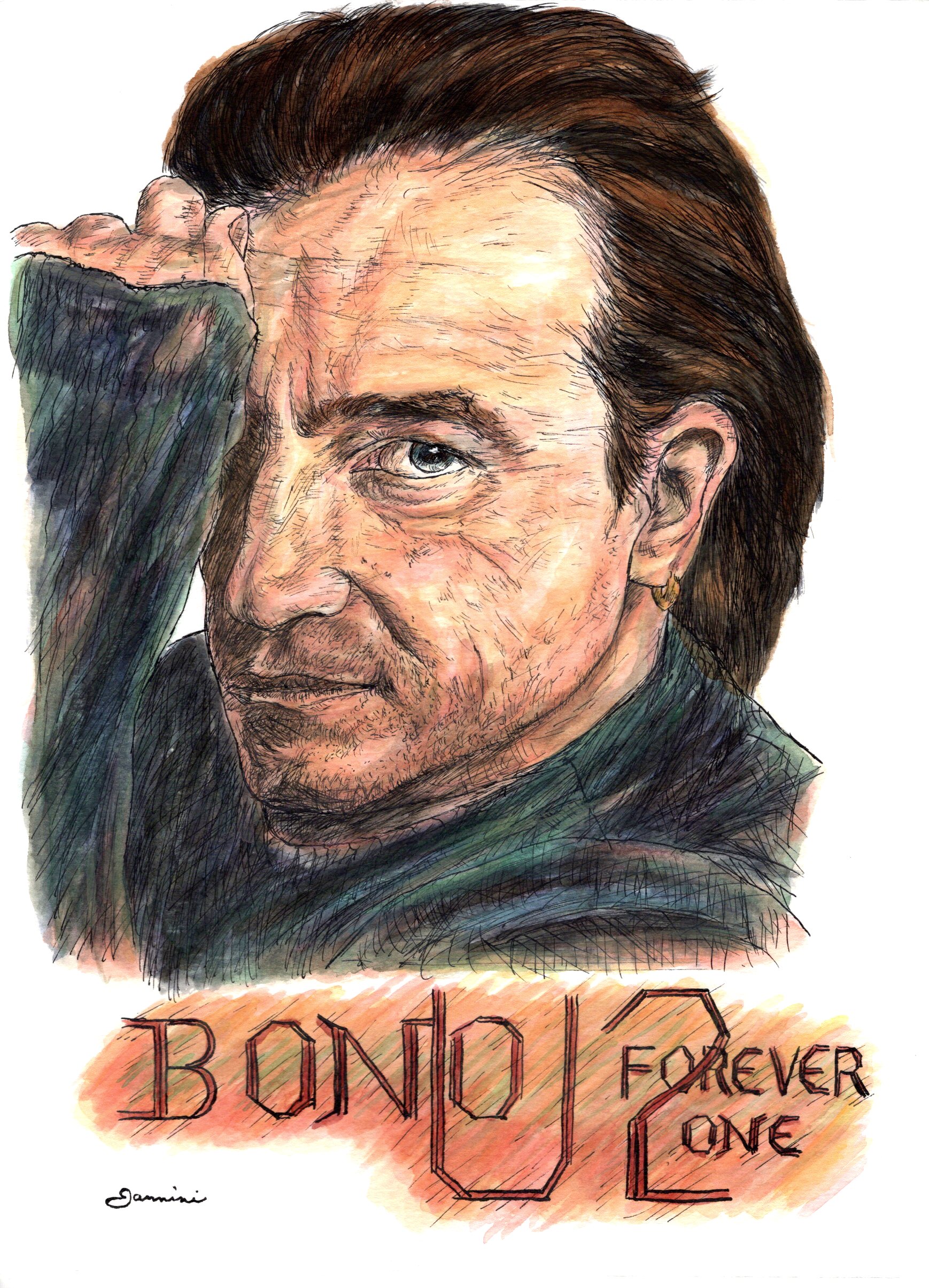 Bono U2 Band  Music Legend