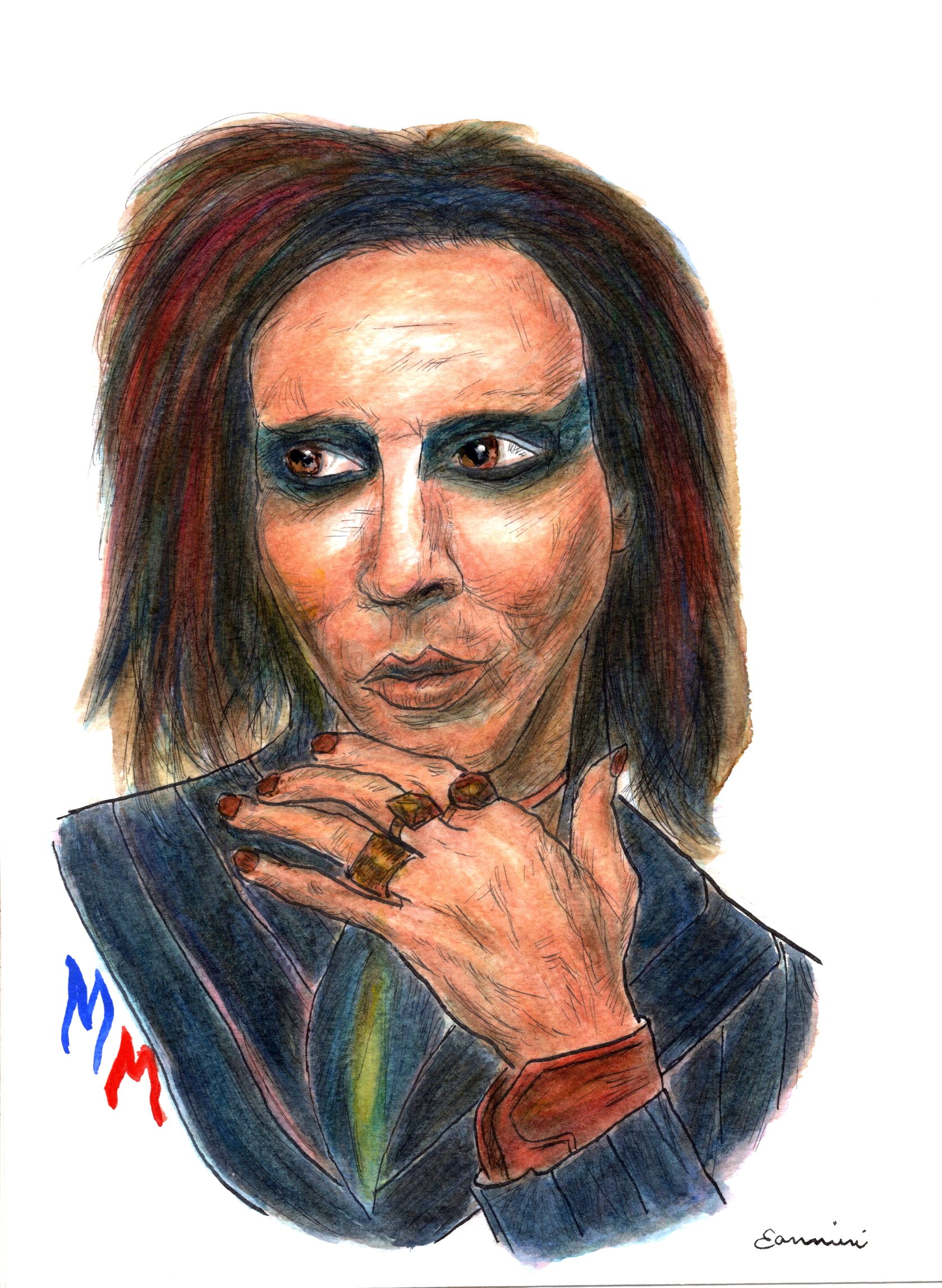 Marilyn Manson Rock Star Legend
