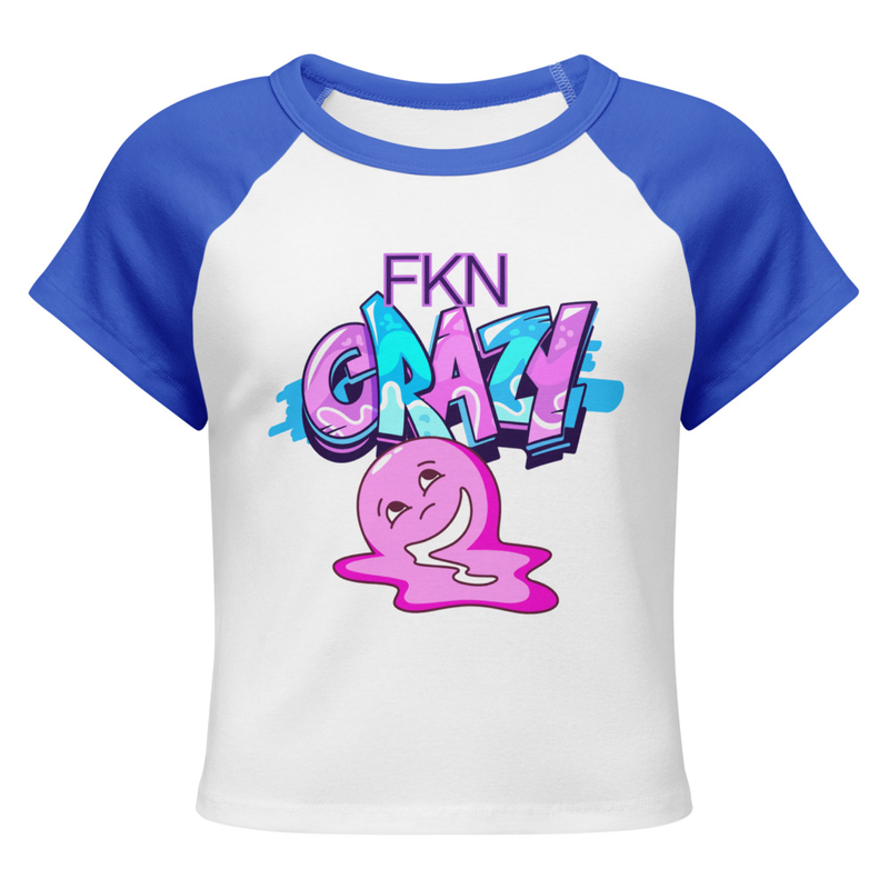 Women’s micro rib raglan baby tee