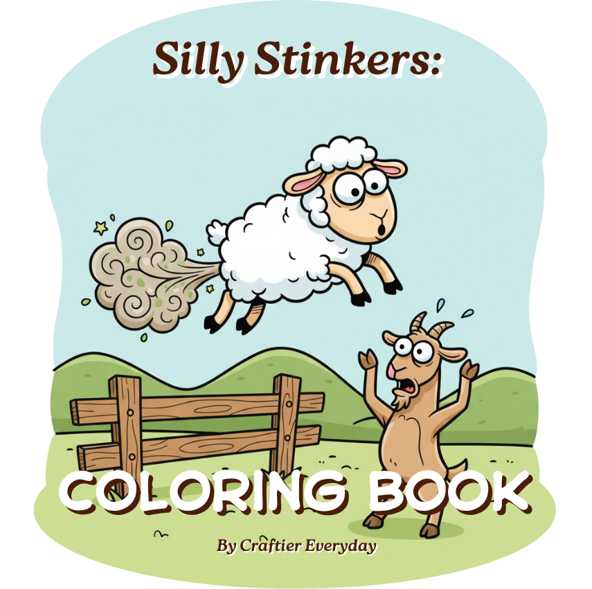 Silly Stinkers Coloring Book