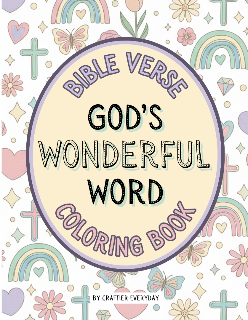Bible Verse Coloring Book: God's Wonderful Word