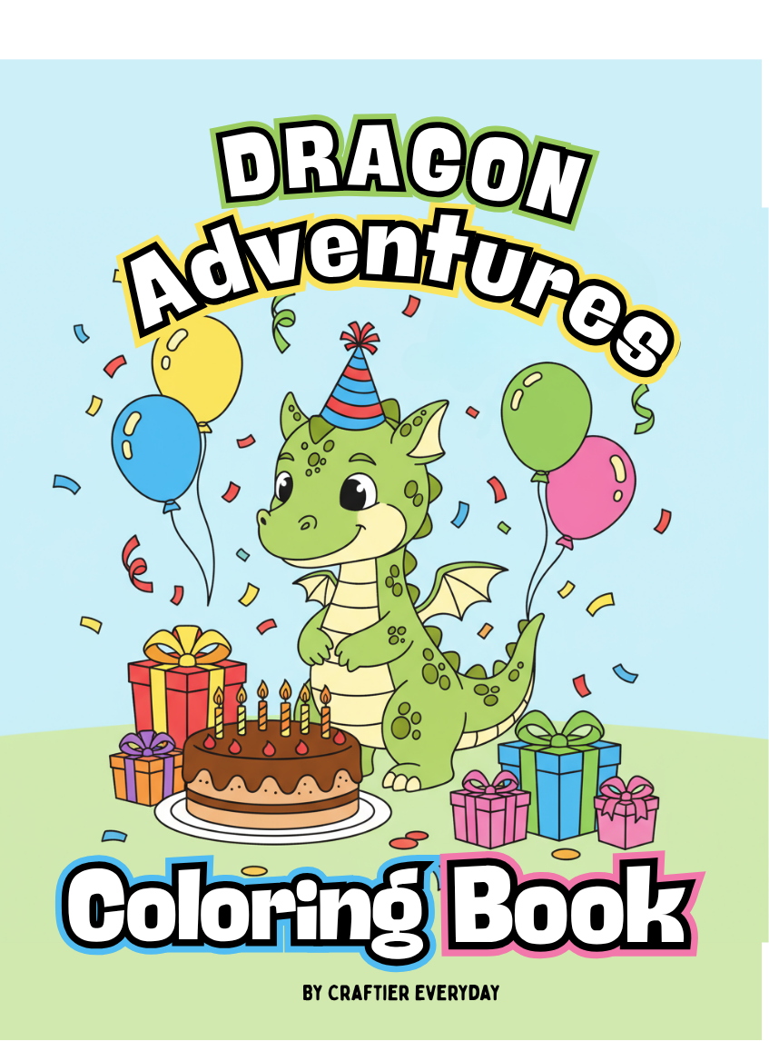 Dragon Adventures Coloring Book