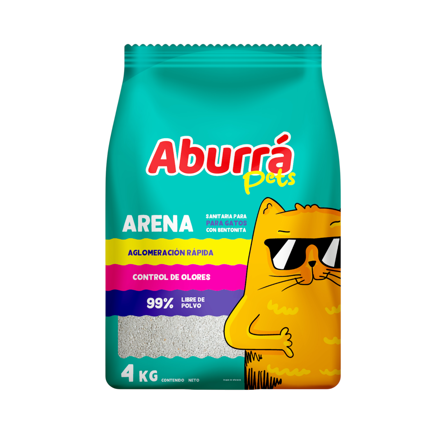 ARENA PARA GATOS 4KG