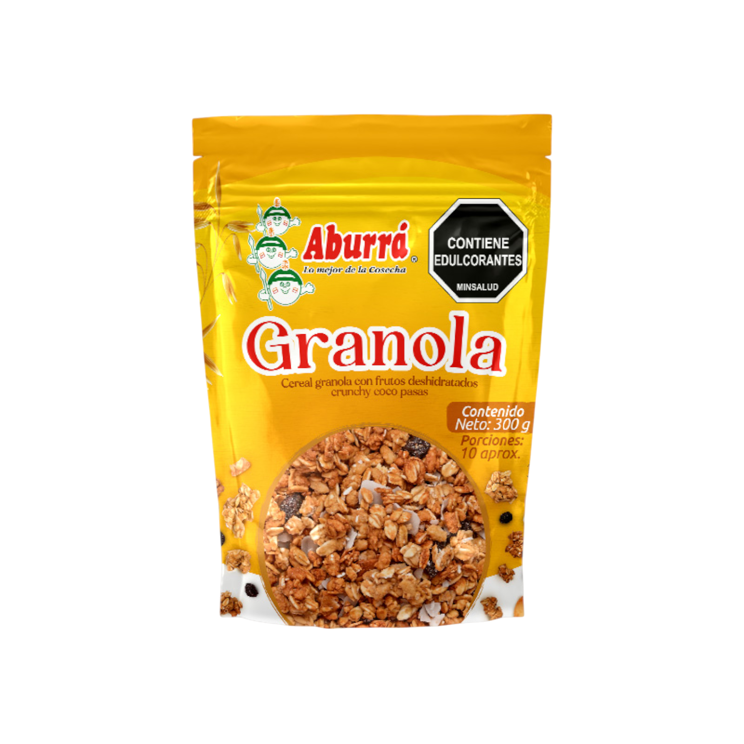 GRANOLA COCO Y PASAS 300G