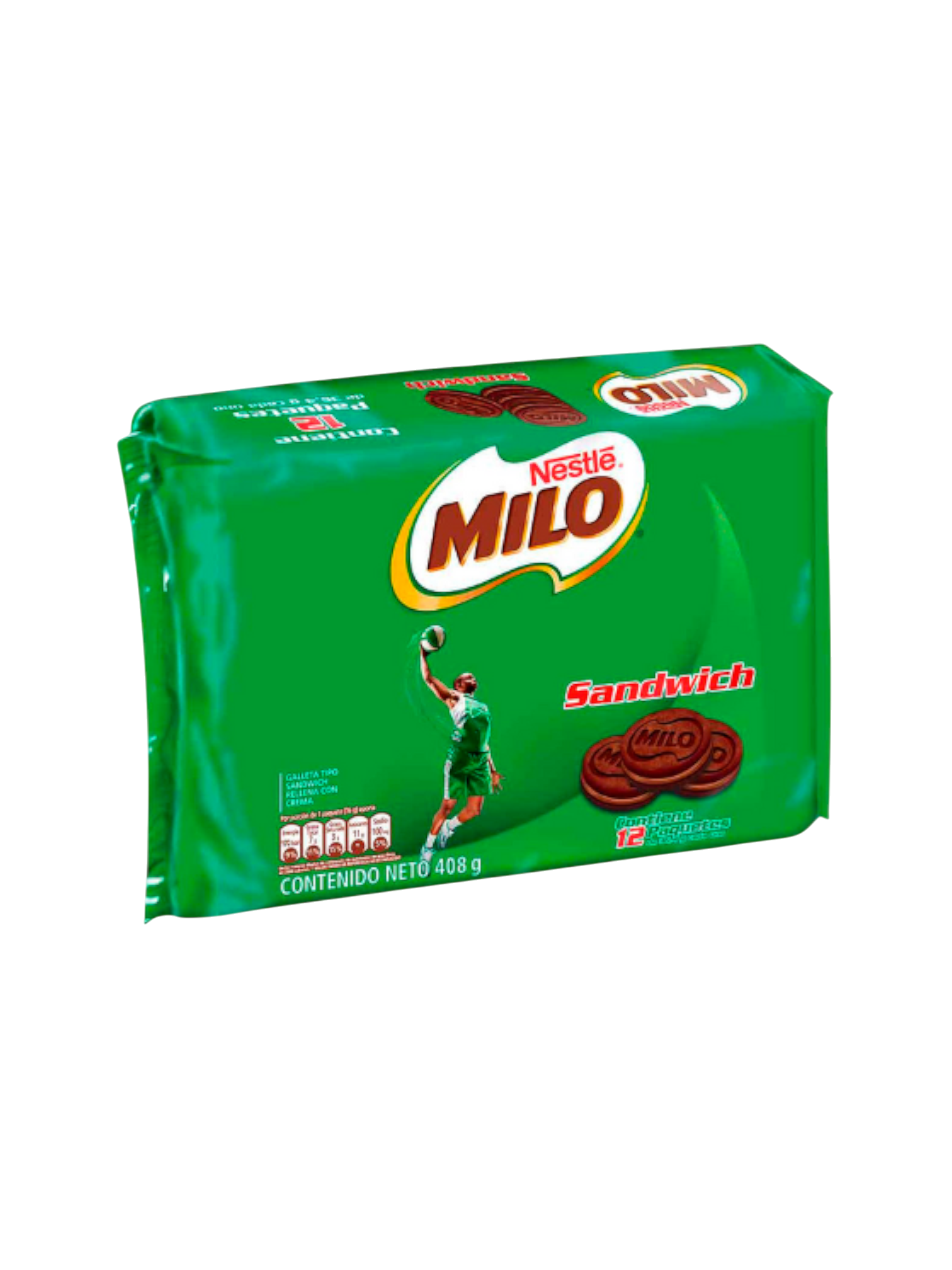 GALLETA MILO (6) X16 UNIDADES