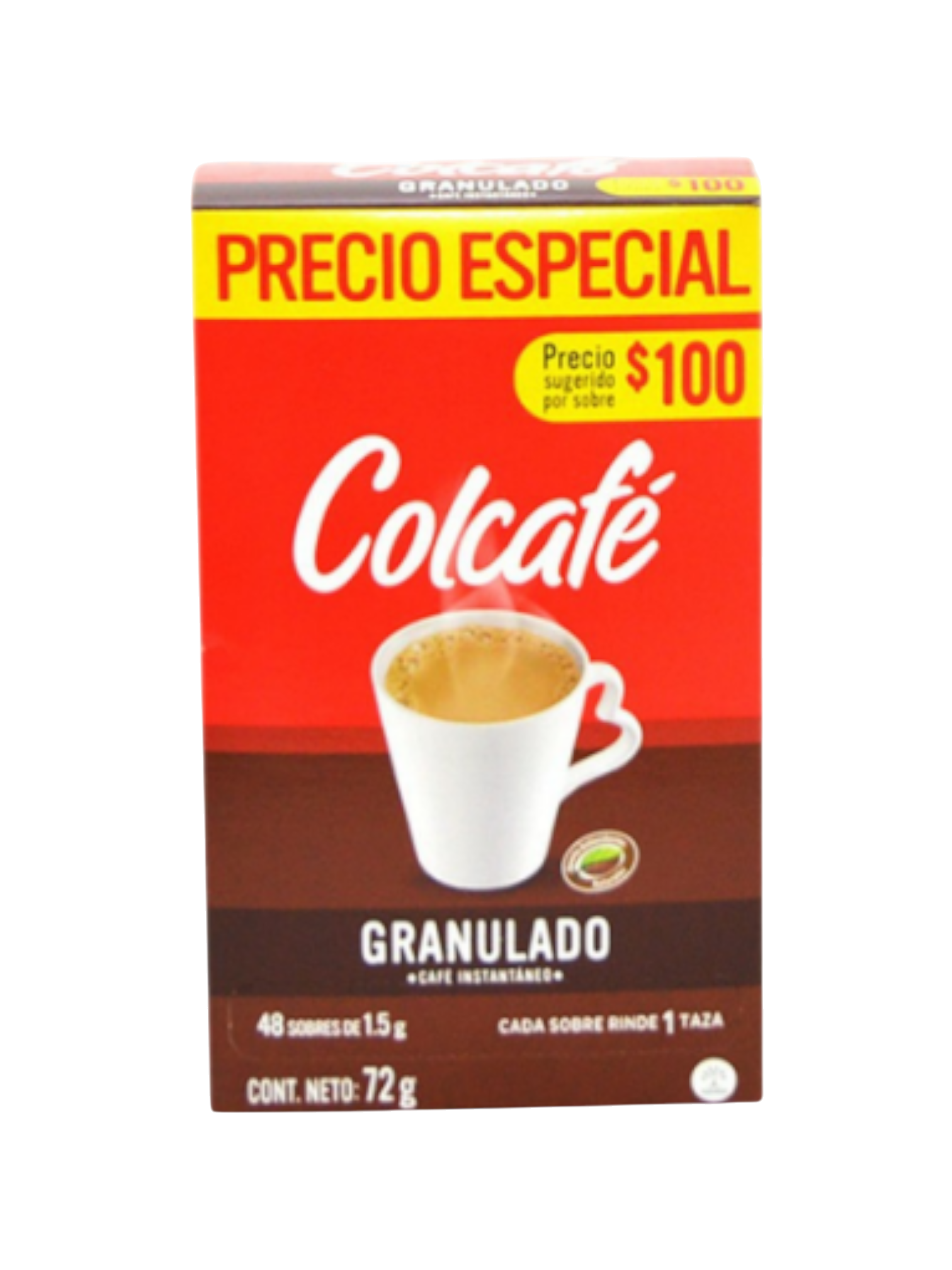 COLCAFÉ GRANULADO X48 UNIDADES
