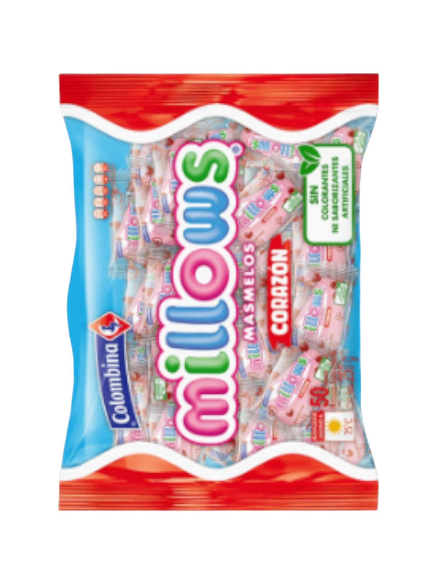MILLOWS CORAZÓN X50 UNIDADES