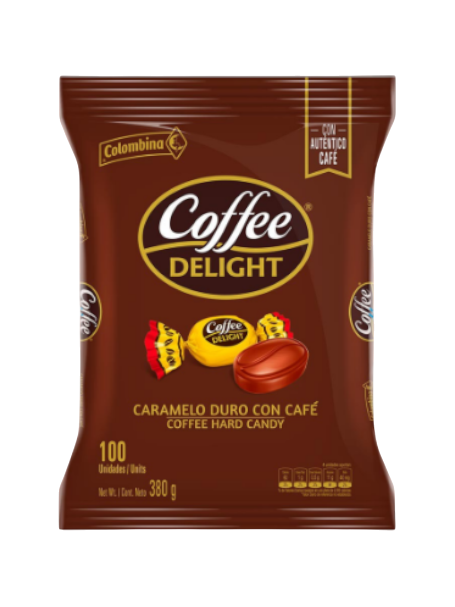 COFFE DELIGHT X100 UNIDADES