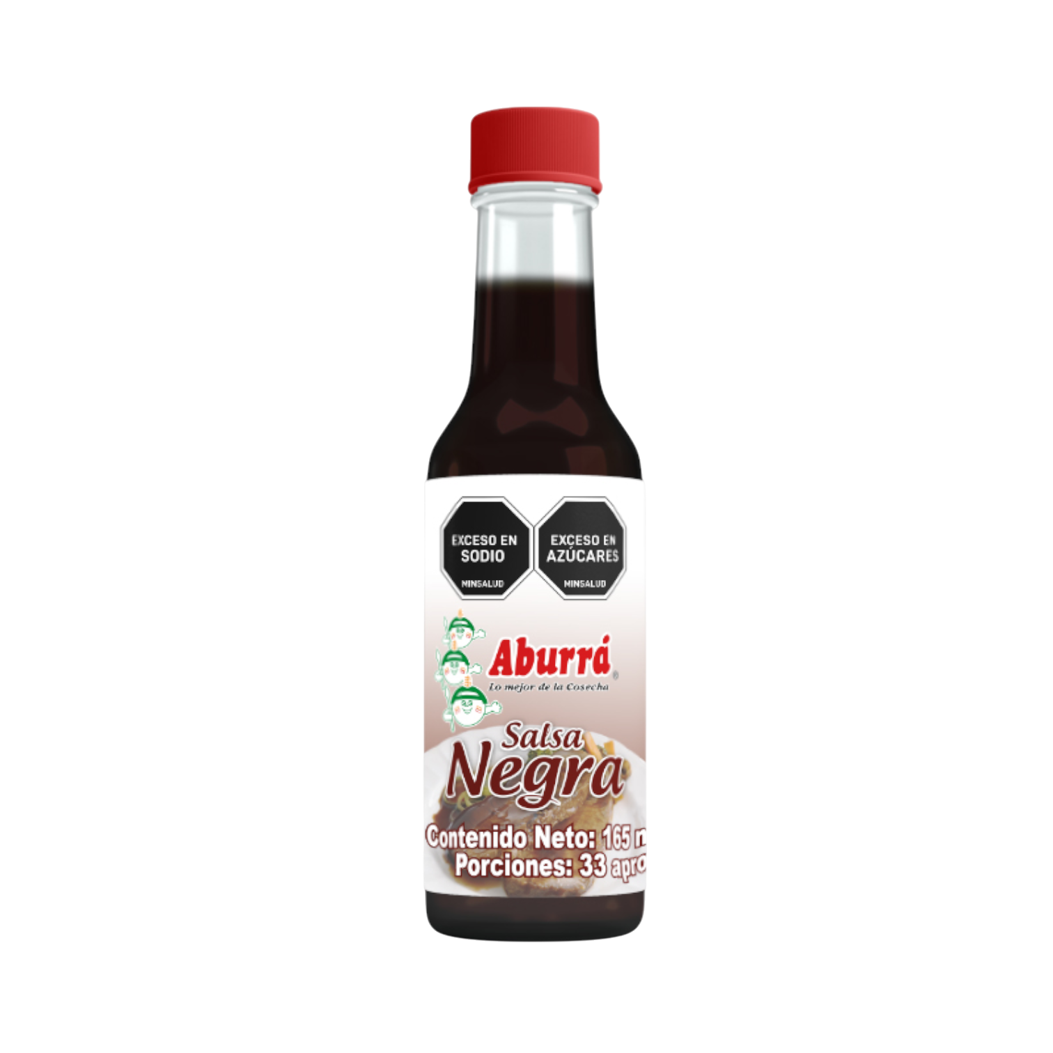 FRASCO SALSA NEGRA 165ML
