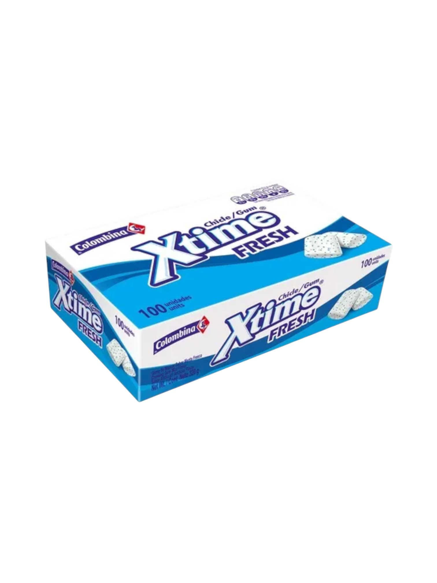 CHICLE XTIME FRESH X 100