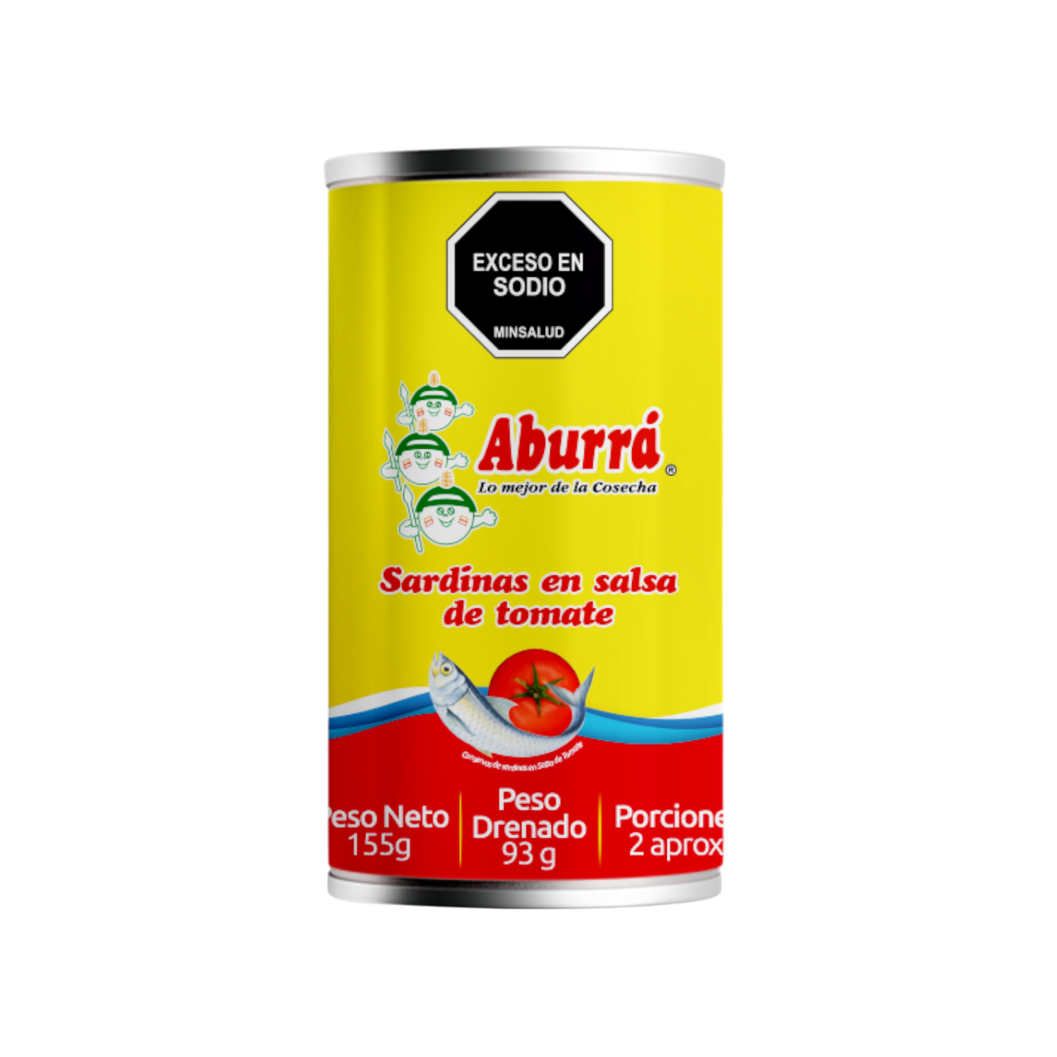 SARDINA EN SALSA DE TOMATE FRASCO 155G