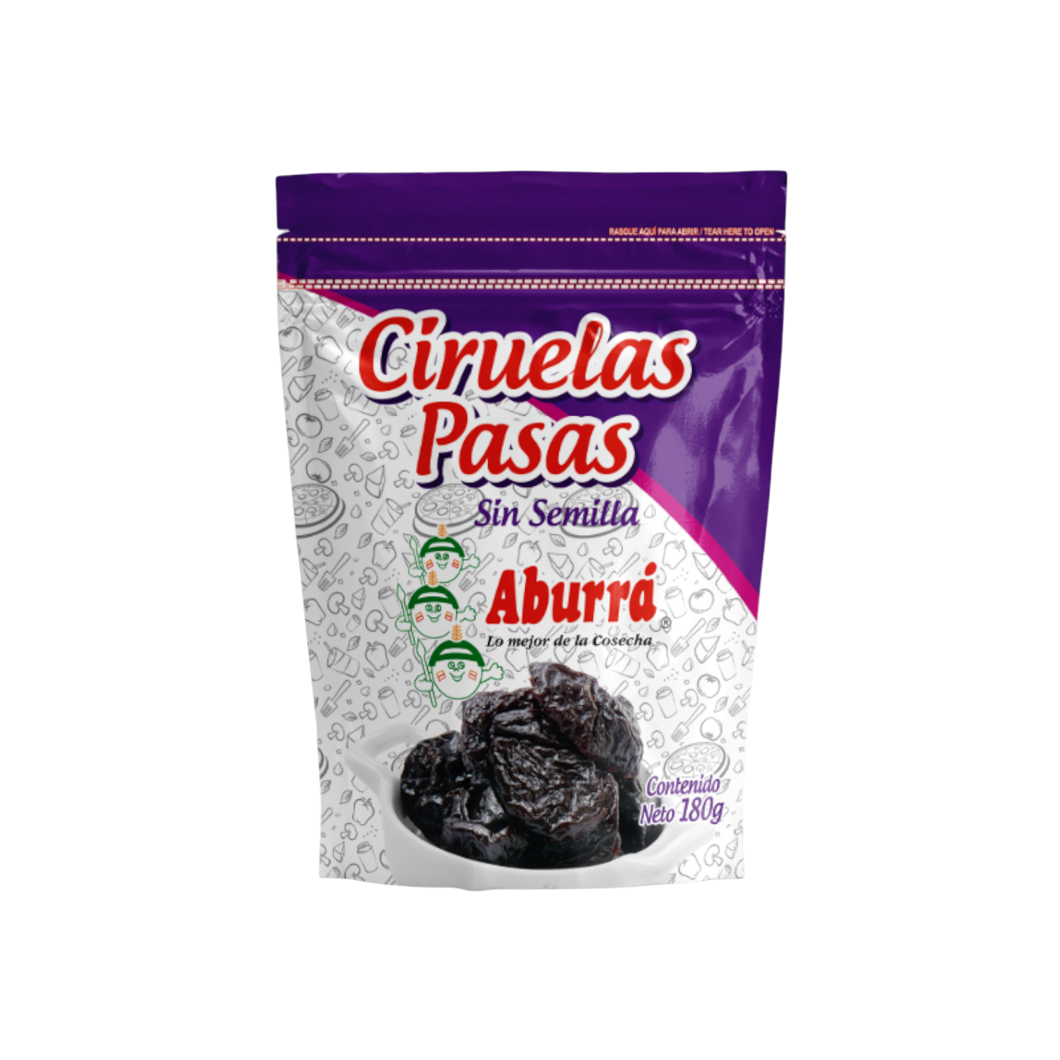 CIRUELA SIN SEMILLAS 180G