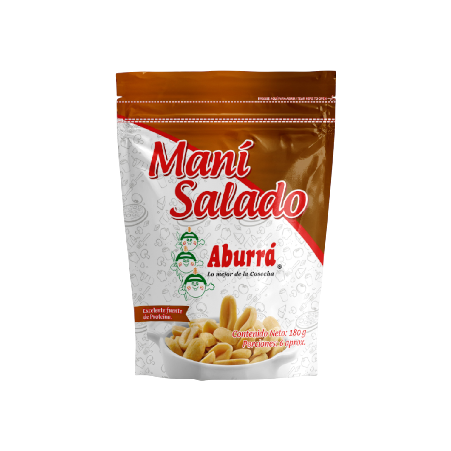 MANI SALADO 180G
