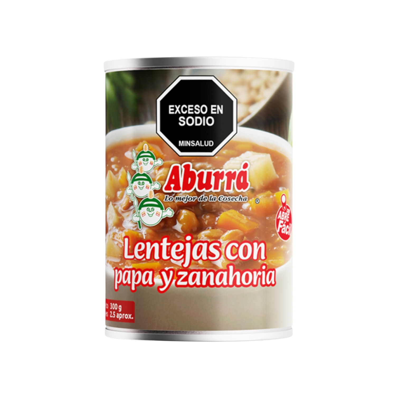 LENTEJA ENLATADA x 300G