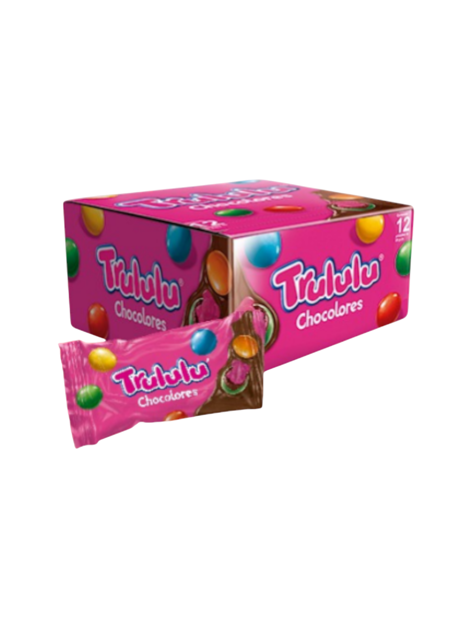 CHOCOLORES GOMA X12 UNIDADES