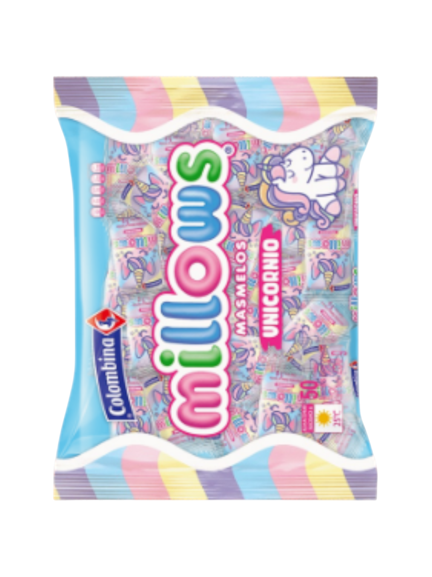 MILLOWS UNICORNIO X50 UNIDADES