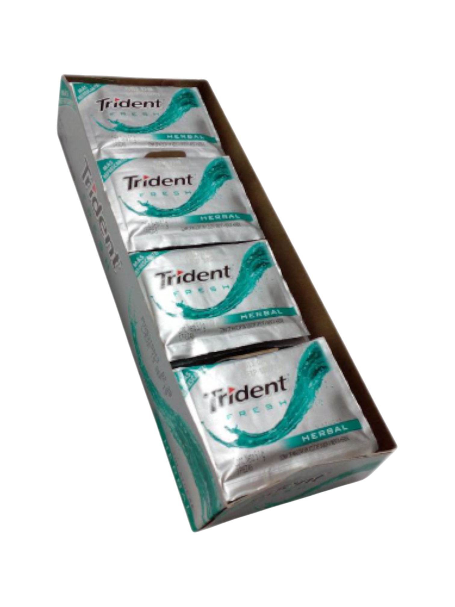 TRIDENT 3S DISPLAY X24 UNIDADES HERBAL